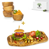 Bundles The Bavarian Brettl 45cm + The Dipper 4er Set