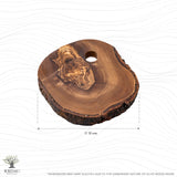 Rustic coasters set of 6 "The Rustic Coaster