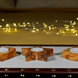 Tea light candle holder "The Christmas Candle