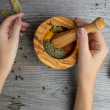 MORTAR AND PESTLE SET "The Iconic Mortar