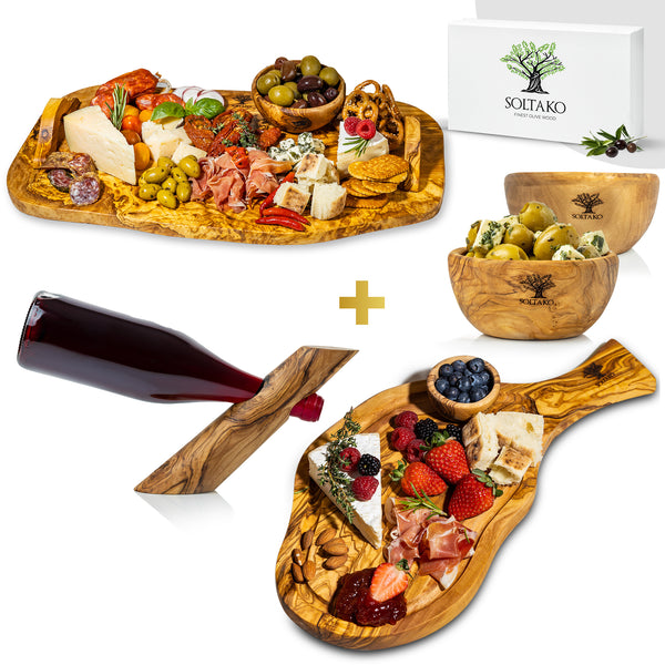 Bundles Bavarian Brettl 45 cm + Smokey 45cm + Hummus Lover 2er Set + Primitivo