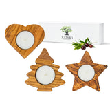 Tea light candle holder "The Christmas Candle