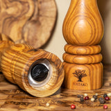 Olivenholz Salz- und Pfeffermühlen Set "La Molina"