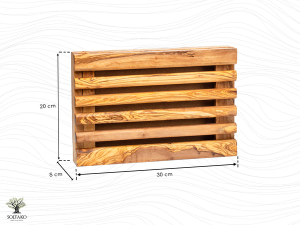 Olivenholz Brotschneidebrett "Ciabatta"