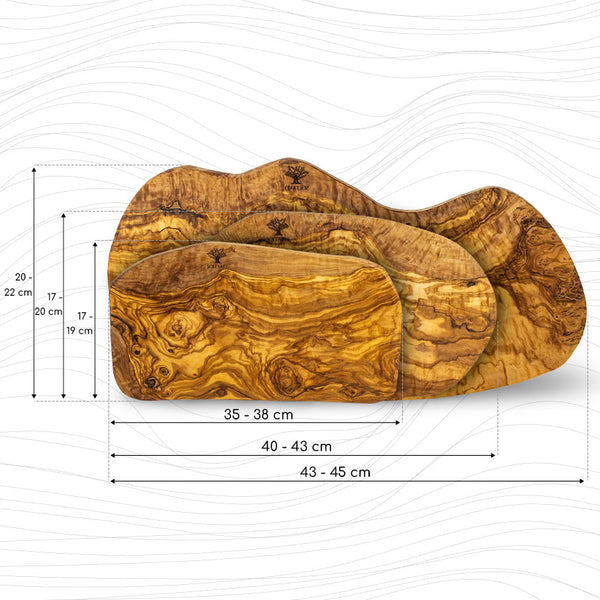 Olivenholz Schneidebrett "The Catania Rustic Board"